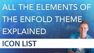 The Icon List Element Tutorial | Enfold Theme