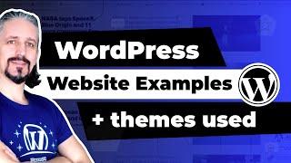 WordPress Website Examples and The Actual Theme They're Using