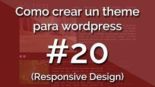 [Curso] Como crear un theme para wordpress (con responsive design) 20. Agregando pagina de articulos