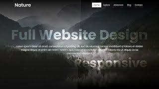 Responsive Website Design using Bootstrap 4 | Coming Soon