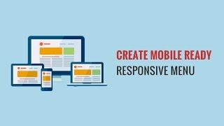 How to Create a Mobile Ready Responsive WordPress Menu