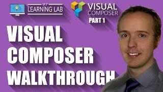 Visual Composer Installation & Walkthrough, Step-by-Step - Visual Composer Tutorials Part 1
