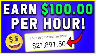 Earn $100 Per Hour In FREE PayPal Money (How To Make Money Online)