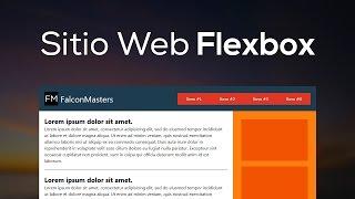Como hacer un sitio web / layout responsive con Flexbox CSS3