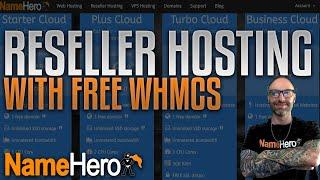 Reseller Hosting With Free WHMCS, LiteSpeed, Cloudflare, & More