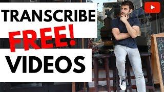How To Transcribe YouTube Videos into Blog Posts For Free