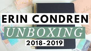2019 ERIN CONDREN UNBOXING   LIFEPLANNER & ACCESSORIES HAUL   ERIN CONDREN COUPON