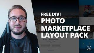 Download a Free Photo Marketplace Layout for Divi