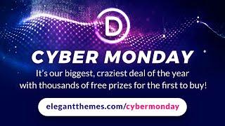 Elegant Themes 2020 Cyber Monday Deal Overview LIVE
