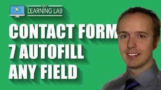 Contact Form 7 Autofill Form Fields For Your Visitors