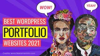 WordPress Portfolio Website Examples | Web Design Inspiration 2021