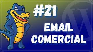 Como Criar Email Comercial na Hostgator | Curso de WordPress #21