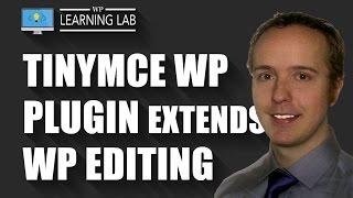 TinyMCE WordPress WYSIWYG Can Be Upgraded Using The TinyMCE Advanced Plugin | WP Learning Lab