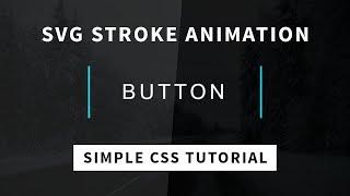 SVG Button Stroke Animation 2
