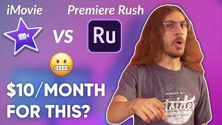 The PERFECT Editing Software For Beginners! (Apple iMovie vs. Premiere Rush CC)