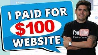 I Purchased A $100 Website Fiverr Gig, This is What I Got