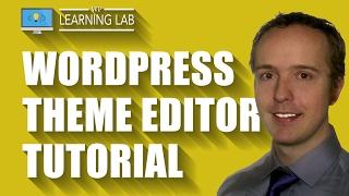 Quick WordPress Theme Editor Tutorial | WP Learning Lab
