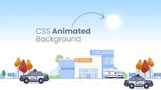 How To Create Animated Background for Website using Html & CSS | CSS Animation Effects