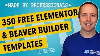 Free Elementor Templates & Free Beaver Builder Templates By Envato