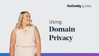 Using Domain Privacy