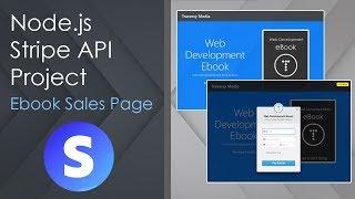 Node.js & Stripe API - Ebook Sales App & Heroku Deploy