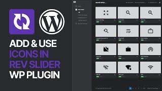 How To Add and Use SVG Icons in Revolution Slider WordPress Plugin?