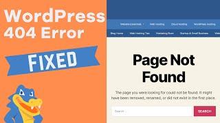 How To Fix WordPress 404 Error - Broken Links