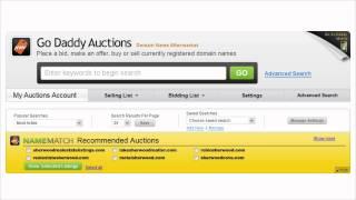 GoDaddy Presents - Sell Your Domains via Auctions and Aftermarket