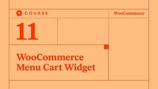 [11] WooCommerce Menu Cart Widget
