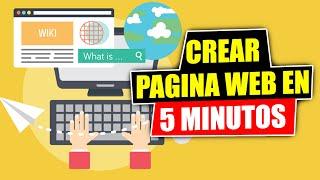 Como Crear Una Pagina Web - en 5 minutos - con WordPress