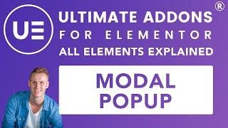 Ultimate Addons Elementor | Modal Popup