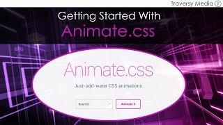 Getting Started With Animate.css