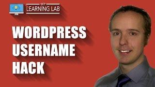 WordPress Username Hack - Stop Hackers Finding Out Your Username By Brute Force
