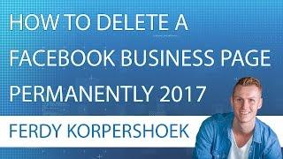 How To Delete a Facebook Business Page