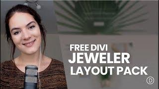 Get a FREE & Luxurious Jeweler Layout Pack for Divi