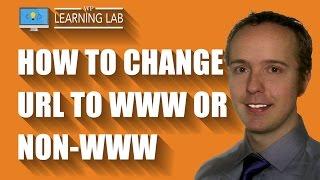Non-WWW to WWW Redirect In WordPress - Change URL Subdomain In WordPress | WP Learning Lab