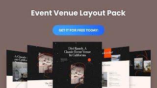 Get a FREE Event Venue Layout Pack for Divi