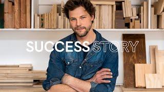 Through the Hands of a Carpenter Carving New Life into Old Wood