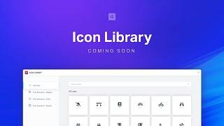 Icon Library Sneak Peek [Coming Soon]