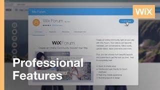 Adding A Forum To Your Website - Wix Forum | Wix.com