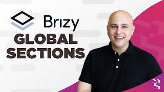 Brizy Page Builder Tutorial - New Feature Saved & Global Sections