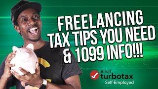 FREELANCING TAX TIPS AND 1099 INFO YOU NEED TO KNOW (TAXES 2019)