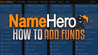 How To Add Funds To Your NameHero Account