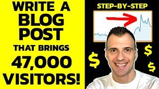 How To Write a Blog Post (Step by Step For Beginners)
