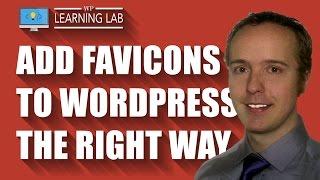 WordPress Favicon - How To Properly Create & Integrate WordPress Favicons | WP Learning Lab