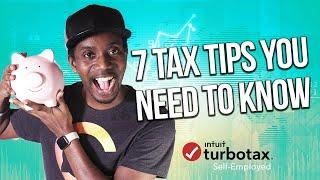 7 TAX TIPS YOU NEED TO KNOW! (SELF EMPLOYMENT TAX TIPS 2019)