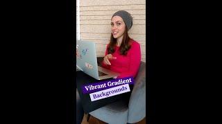How to Create Trendy and Colorful Gradient Backgrounds   in Elementor #shorts