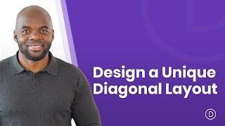 How to Design a Unique Diagonal Layout with Divi