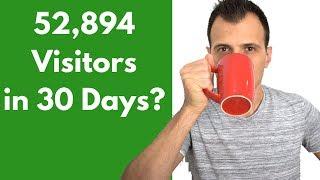 Case Study: 52,894 Visitors in 30 Days| Influencer Marketing Traffic For Blogs, Affiliate, CPA, eCom