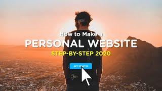 How to Create a Personal / Portfolio Website | 2020 Step-By-Step Guide!
